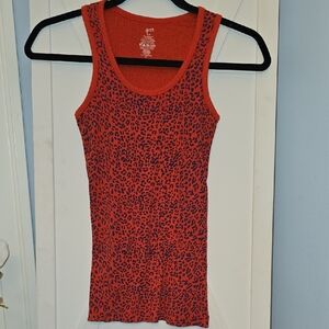 Leopard Print Tank Top